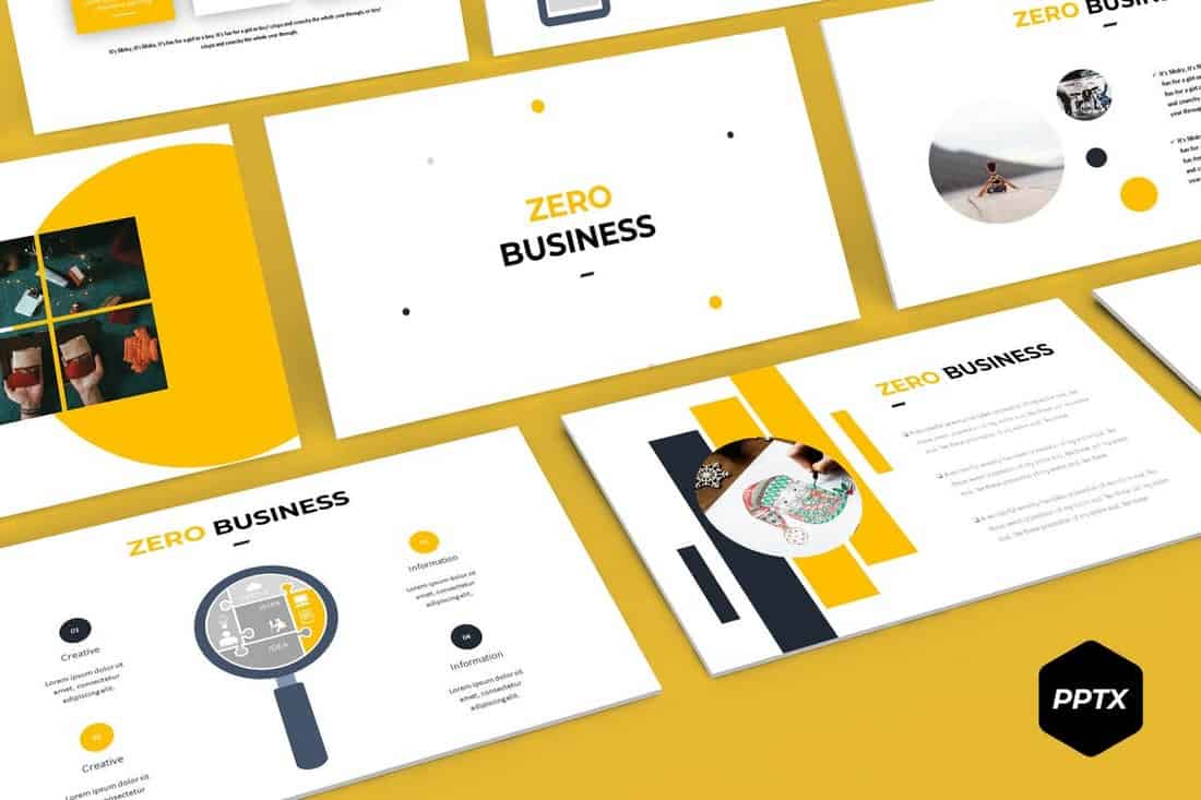 Zero – Creative PowerPoint Template