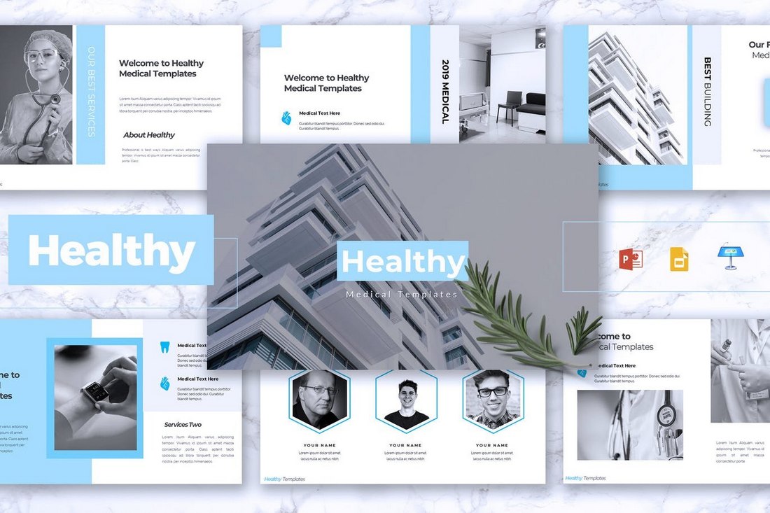 HEALTHY – Medical PowerPoint Template