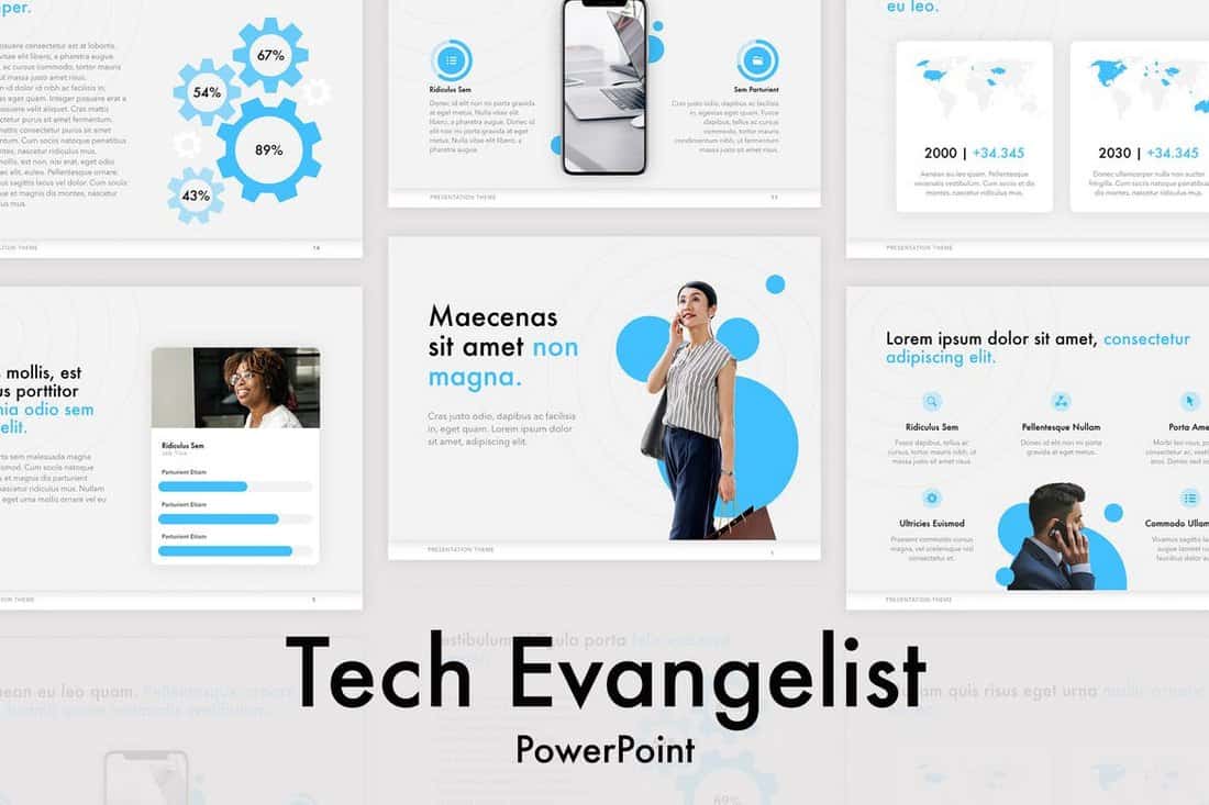 Tech Evangelist – Technology PowerPoint Template