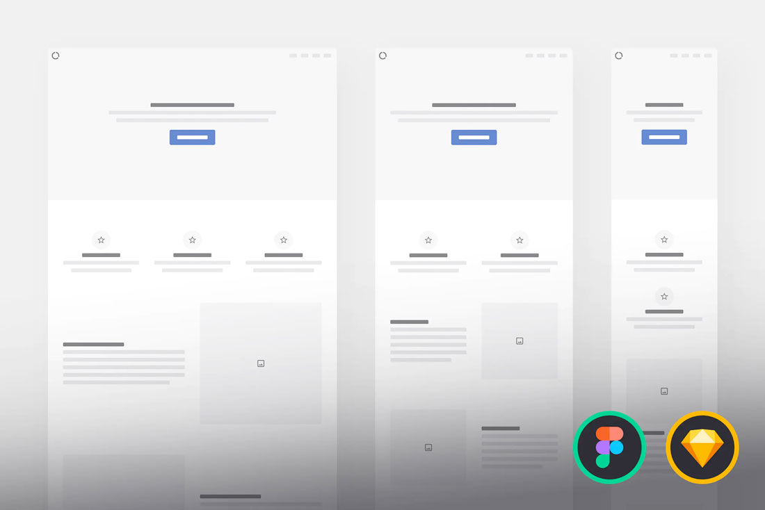 Responsive Wireframe Kit