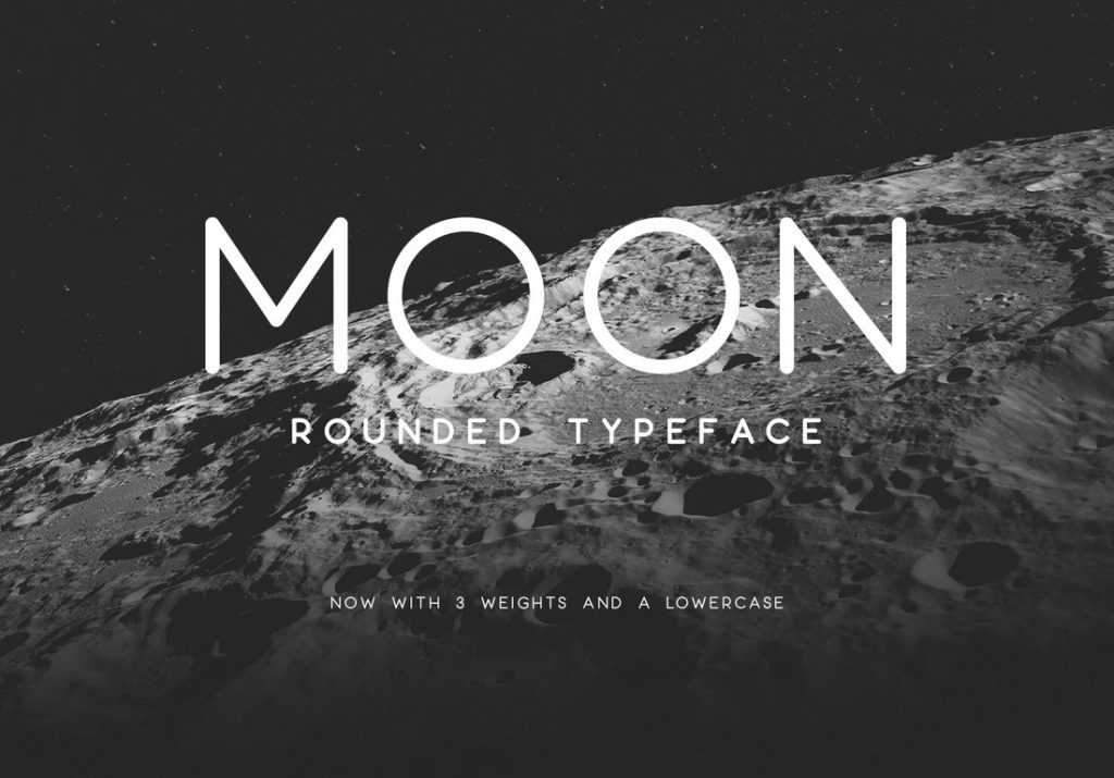 Moon – Modern Rounded Typeface