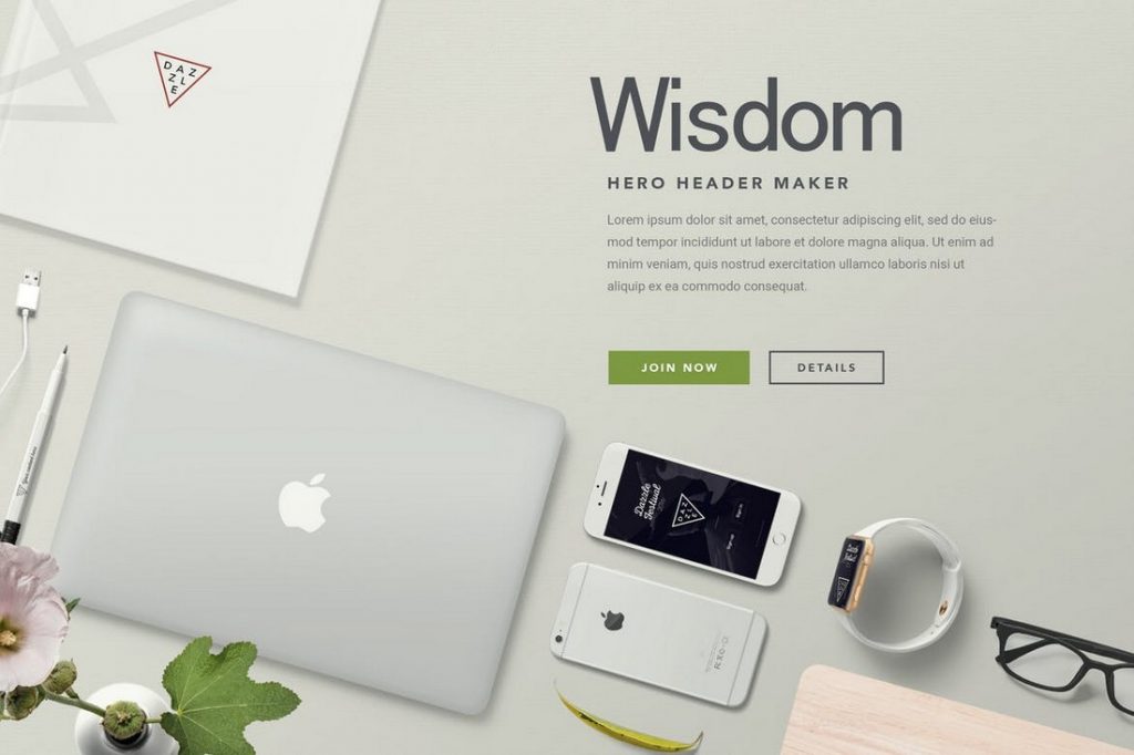 Hero Header – Apple Devices Mockup Generator