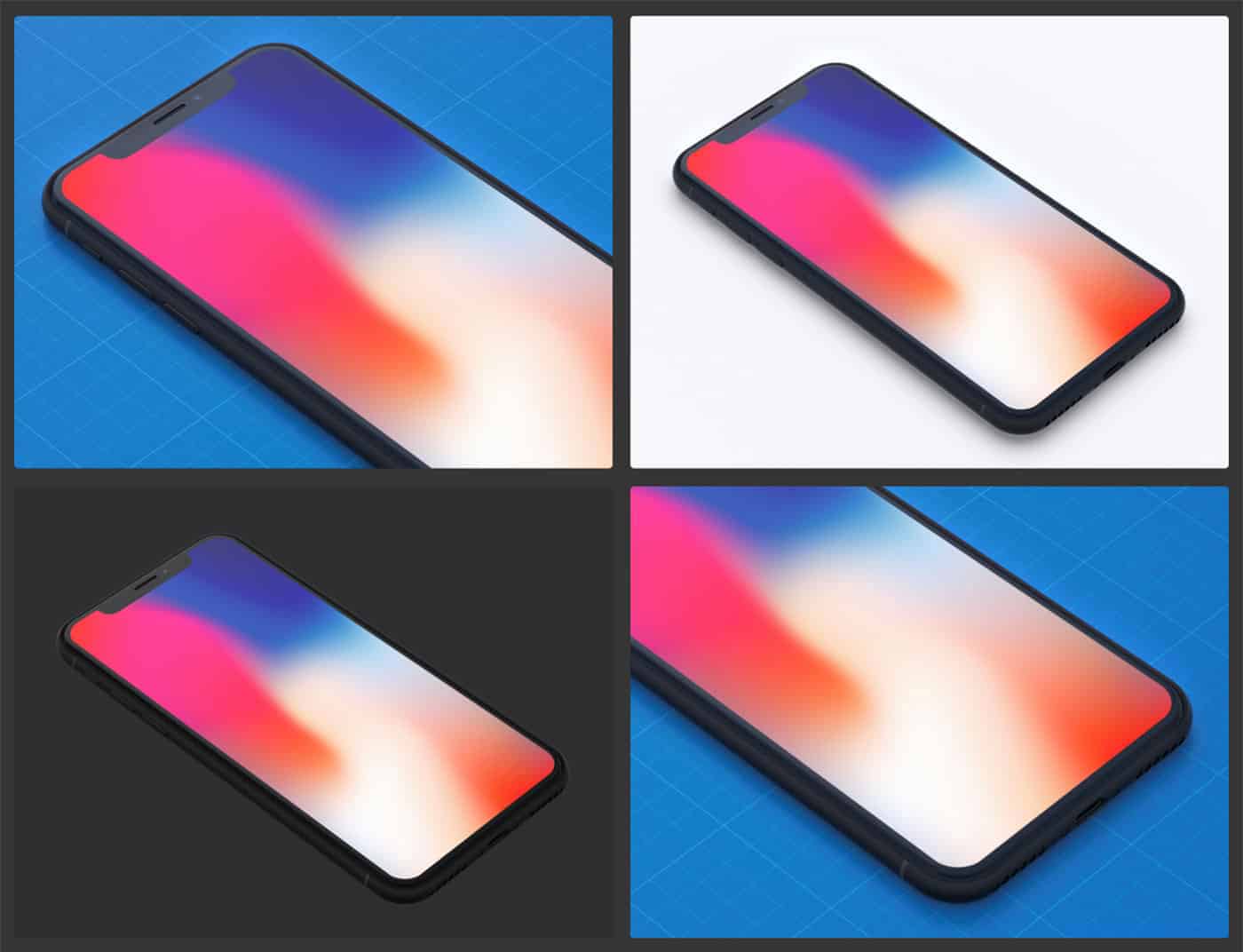 Free iPhone Mockup PSD Pack
