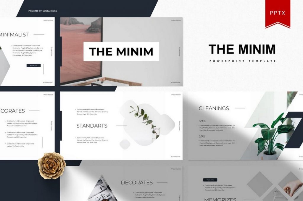 The Minim – Minimal PowerPoint Template
