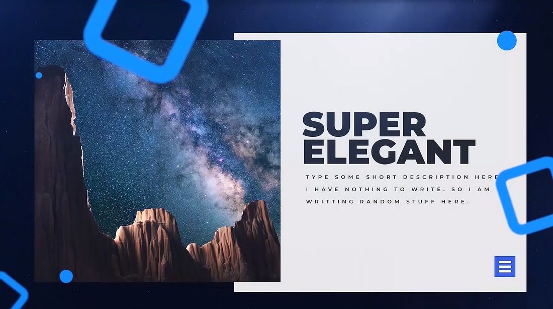 The Space – Creative Slideshow Premiere Pro Template