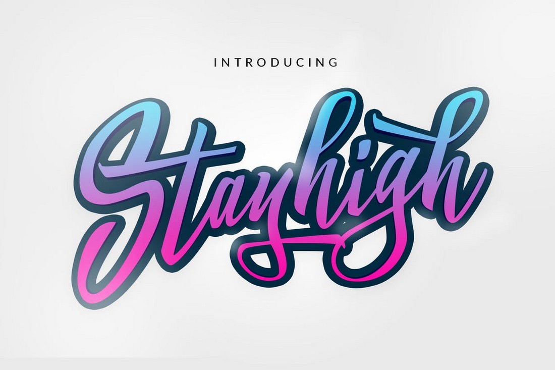 Stay High – Stylish Urban T-Shirt Font