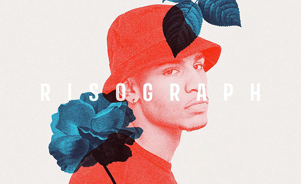 risograph 風格背景：有機設計趨勢