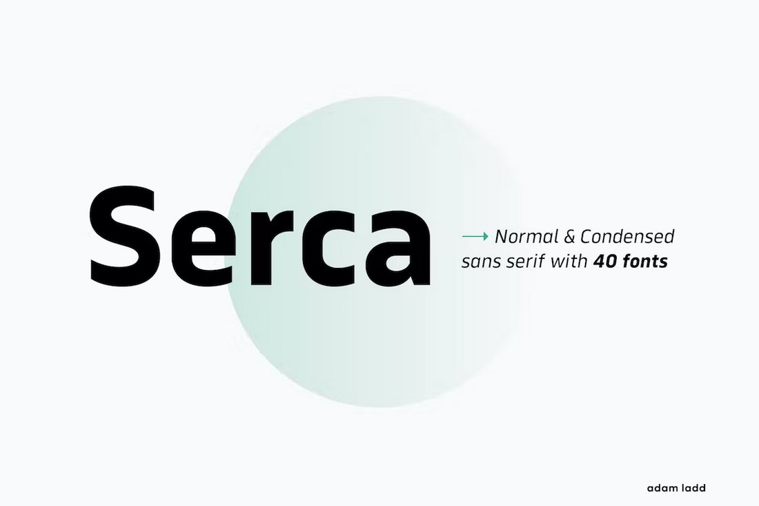 Serca Font Family