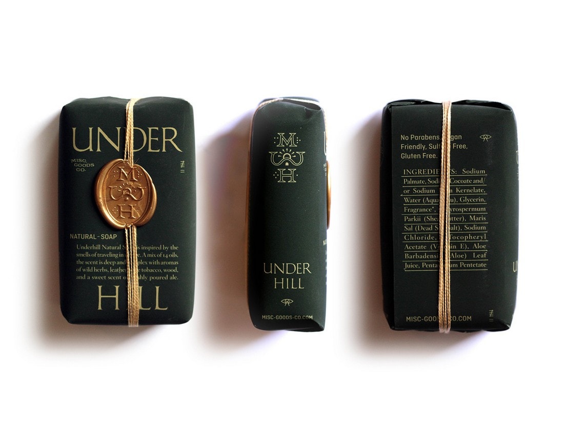 Black and Gold Colors in Product Designs