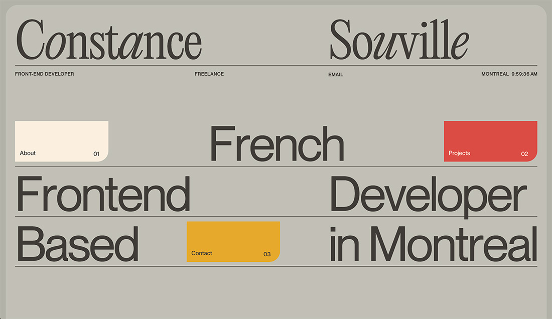What is the Text-Only Homepage Design Trend?